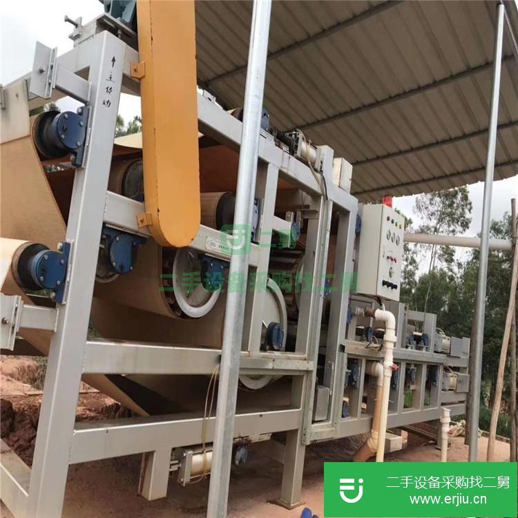山東省濟寧市出售二手小型帶式脫水壓濾機