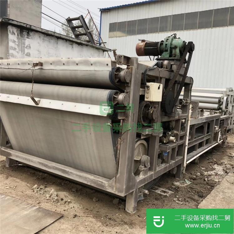山東省濟寧市出售二手小型帶式脫水壓濾機