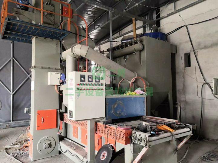 出售二手拋丸機除塵器及配件，九成新的設備完好