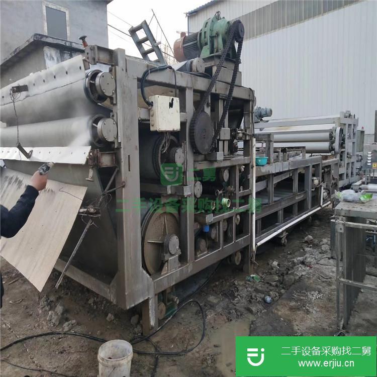 山東省濟寧市出售二手小型帶式脫水壓濾機
