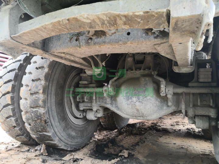 出售二手八成新的陜汽德龍380馬力土方車