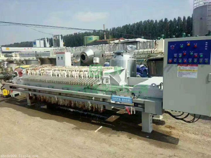 出售一臺壓濾機 成色新 價格便宜