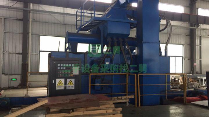 出售二手的九成新的1220鋼構通過式拋丸機