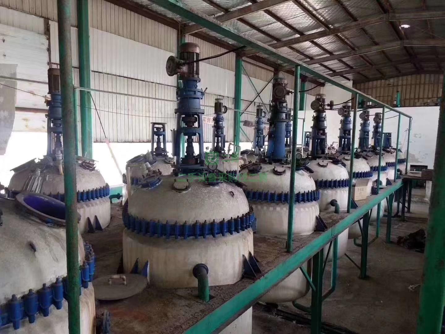 出售二手不銹鋼反應釜、隔膜壓濾機、蝶式離心機
