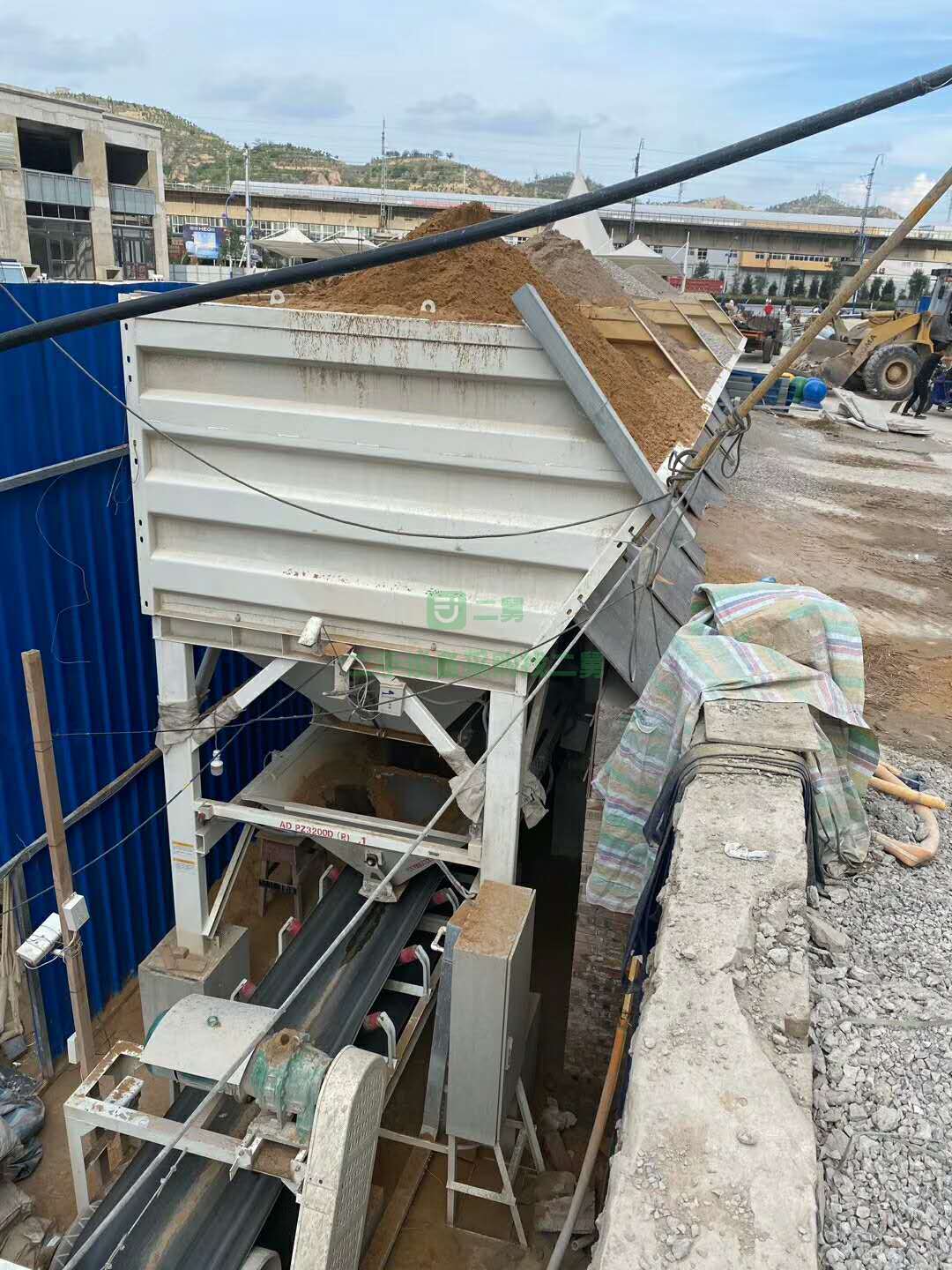 陜西榆林出售2019年3月份出廠的三一120型攪拌站