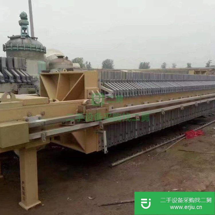 出售山東景津二手廂式壓濾機