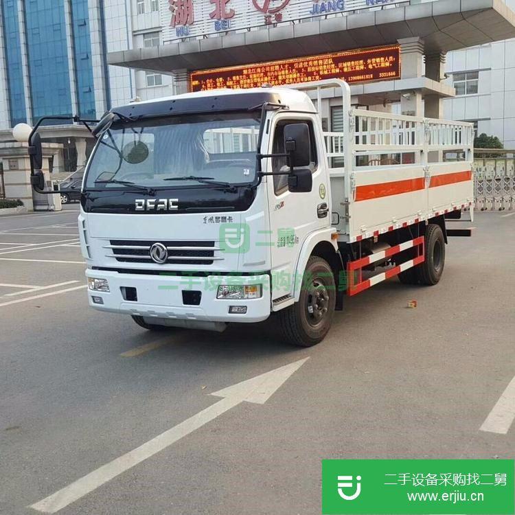 湖北出售二手程力廂式危險品運輸車