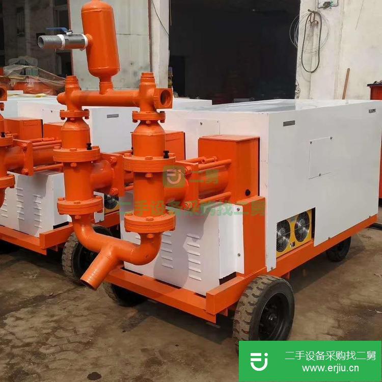 河南省出售二手BW70/8臥式雙缸砂漿泵