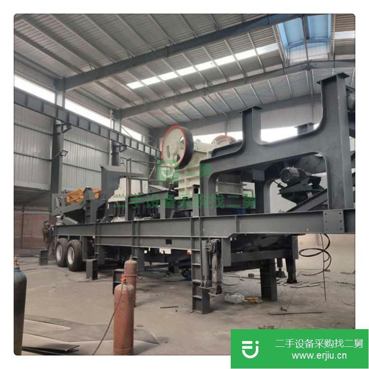 河南出售二手250X400移動鄂式破碎機