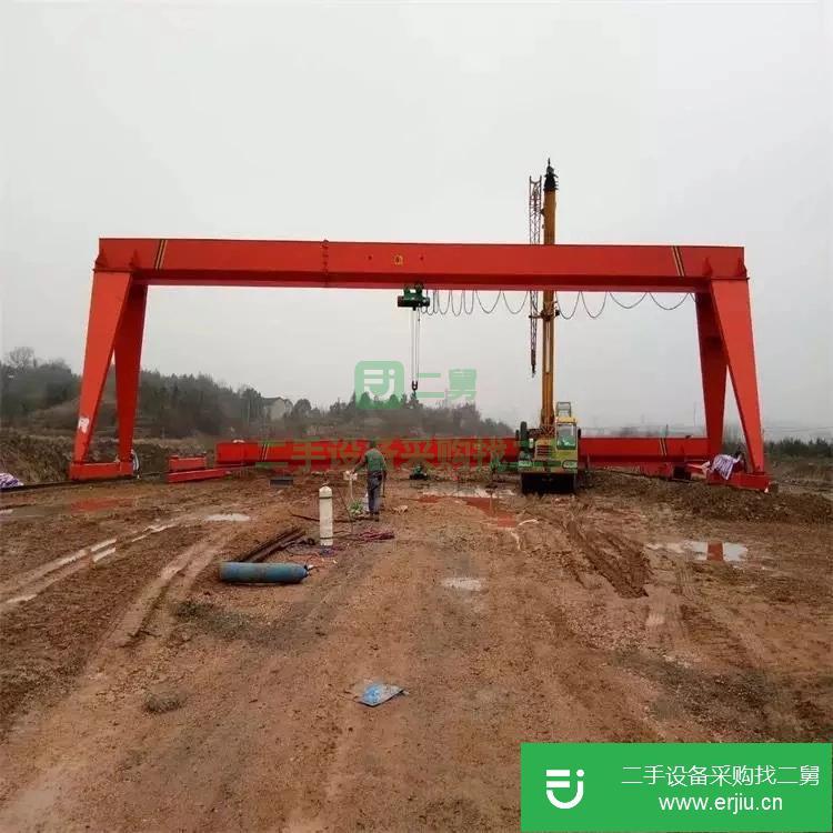 山東出售二手門式工程起重機
