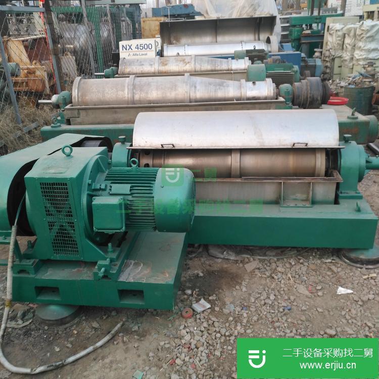 山東濟寧出售二手國產LW450臥螺離心機