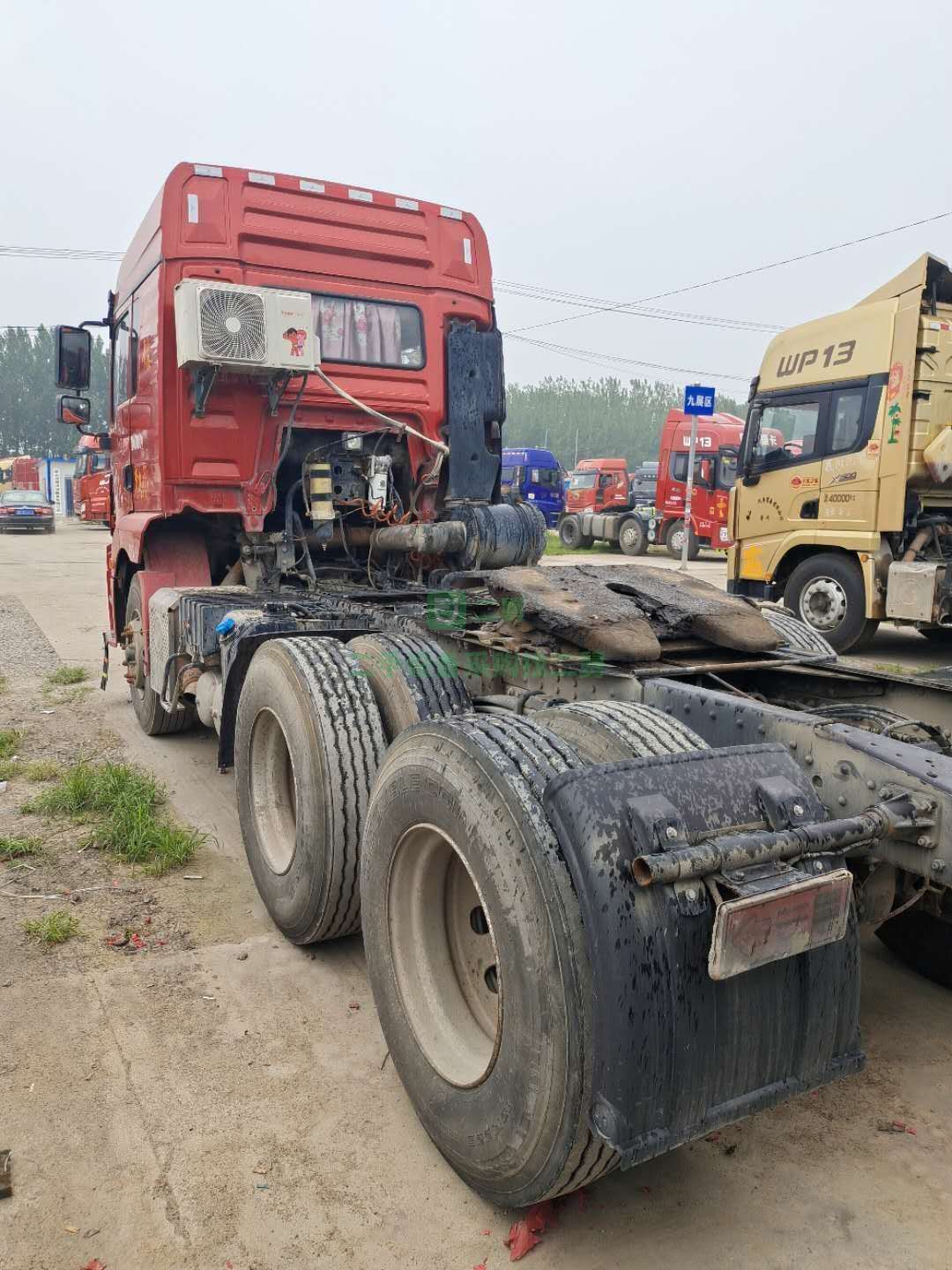 出售德龍新M3000牽引車，國五排放，雙驅輕體，430馬力，濰柴動力