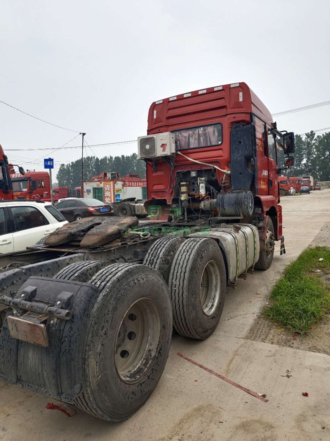 出售德龍新M3000牽引車，國五排放，雙驅輕體，430馬力，濰柴動力