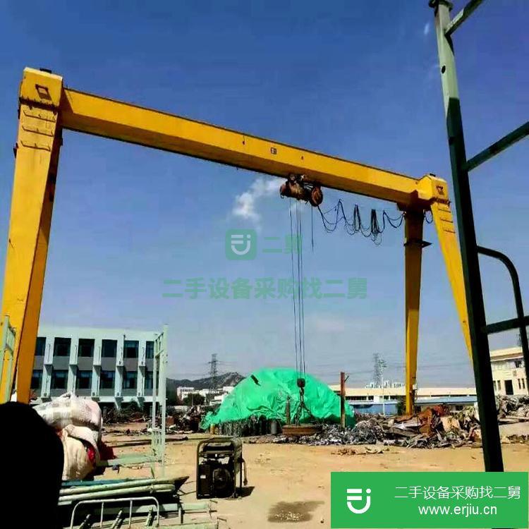 山東出售興魯二手MH型抓斗門式起重機
