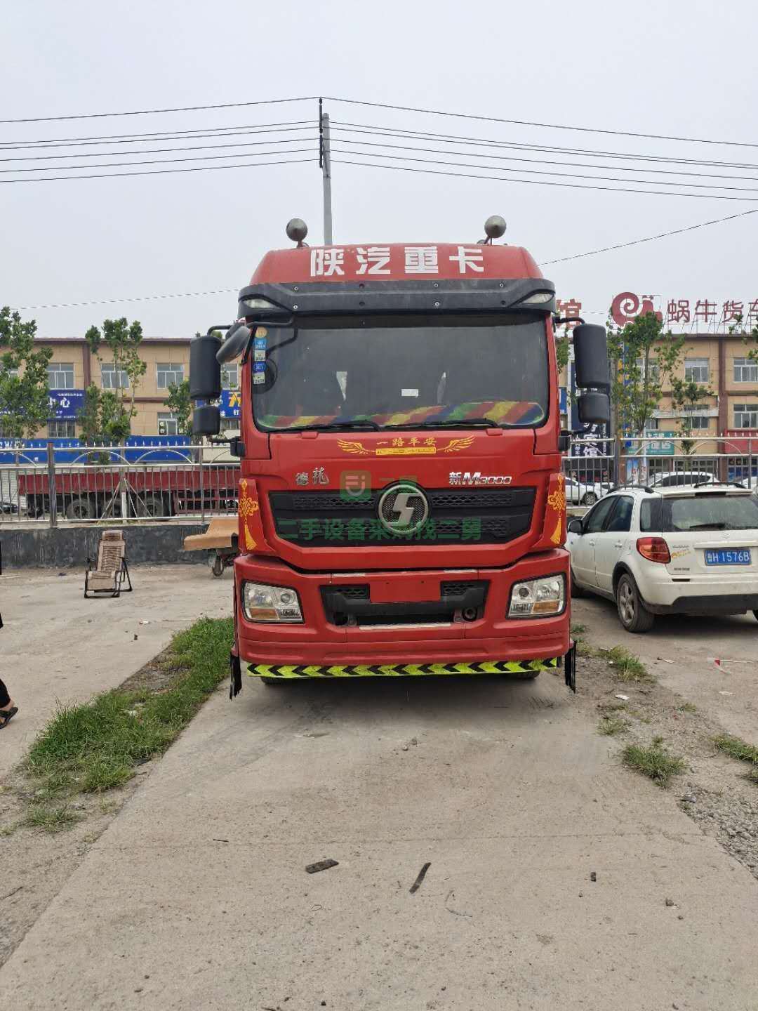 出售德龍新M3000牽引車，國五排放，雙驅輕體，430馬力，濰柴動力