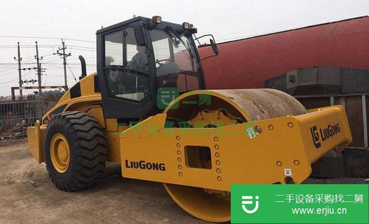 廣東出售二手20噸柳工壓路機