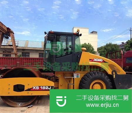 上海出售二手20噸單鋼輪振動型壓路機