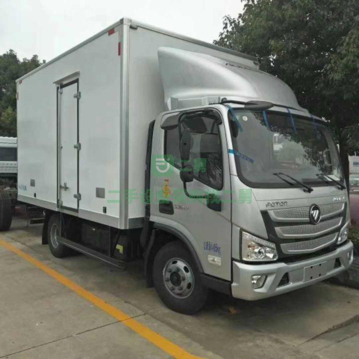 湖北隨州出售福田江淮重汽解放等4.2米藍(lán)牌冷藏車(chē)