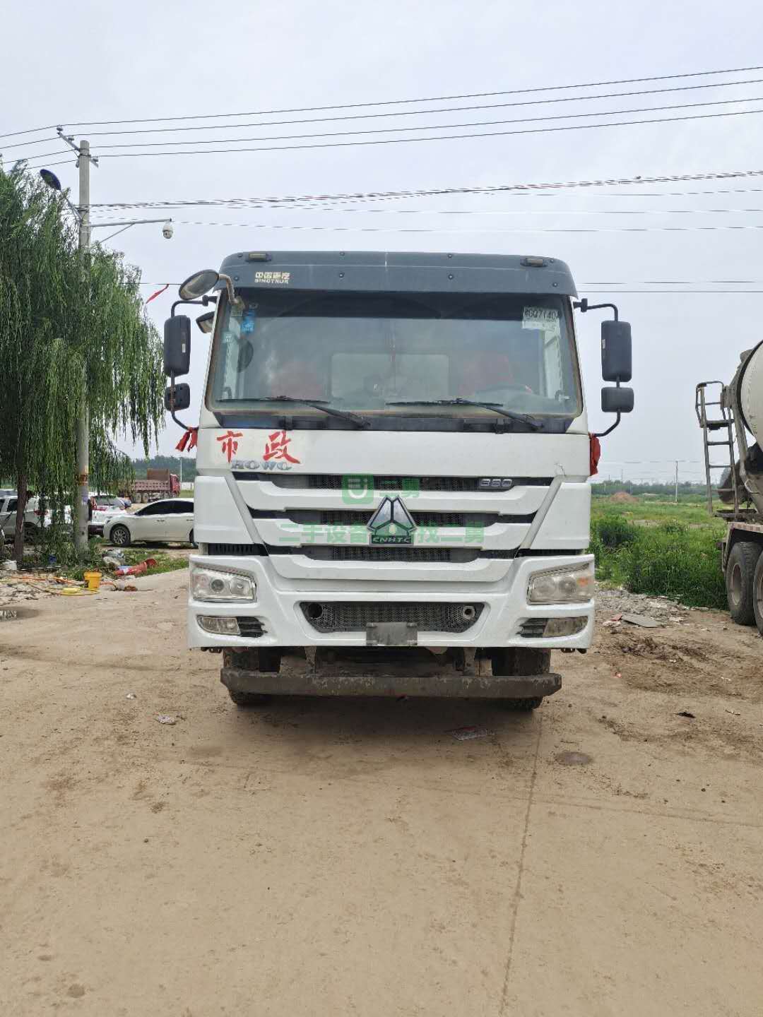 出售豪沃底盤攪拌車，唐鴻上莊，國五排放，大20方