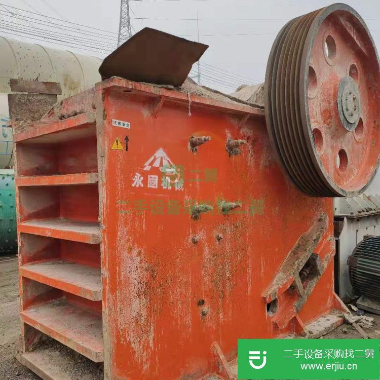 河南出售二手顎式塑料破碎機