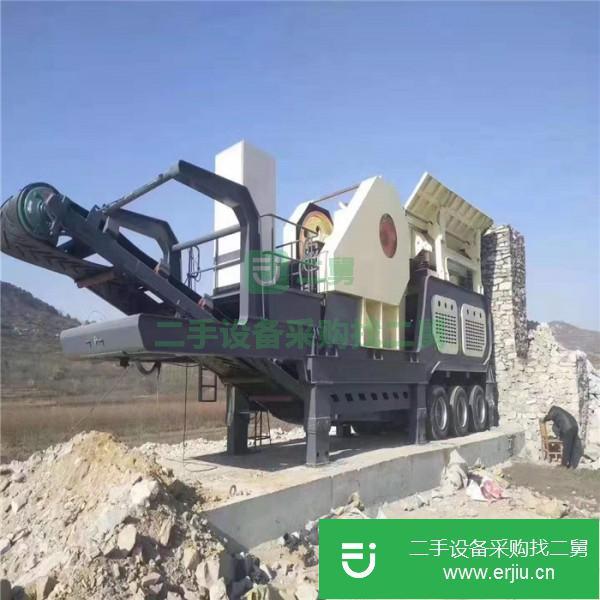 云南出售二手小型移動破碎機