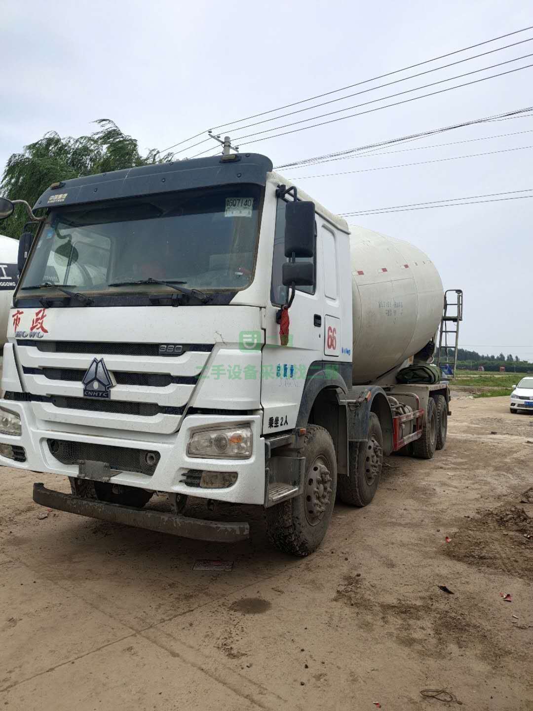 出售豪沃底盤攪拌車，唐鴻上莊，國五排放，大20方