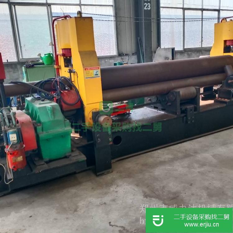 出售河南二手威力達數顯上輥萬能卷板機20x2500