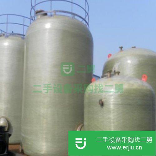 河北出售二手玻璃鋼酸堿儲罐 九成新  5萬左右
