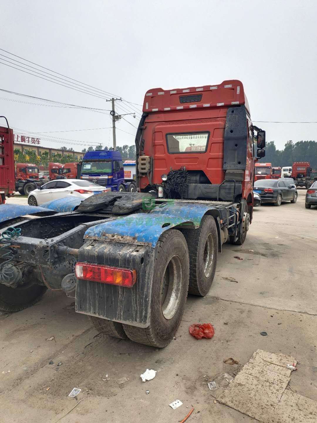出售解放J6P牽引車，國五排放，雙驅輕體，領航版460馬力