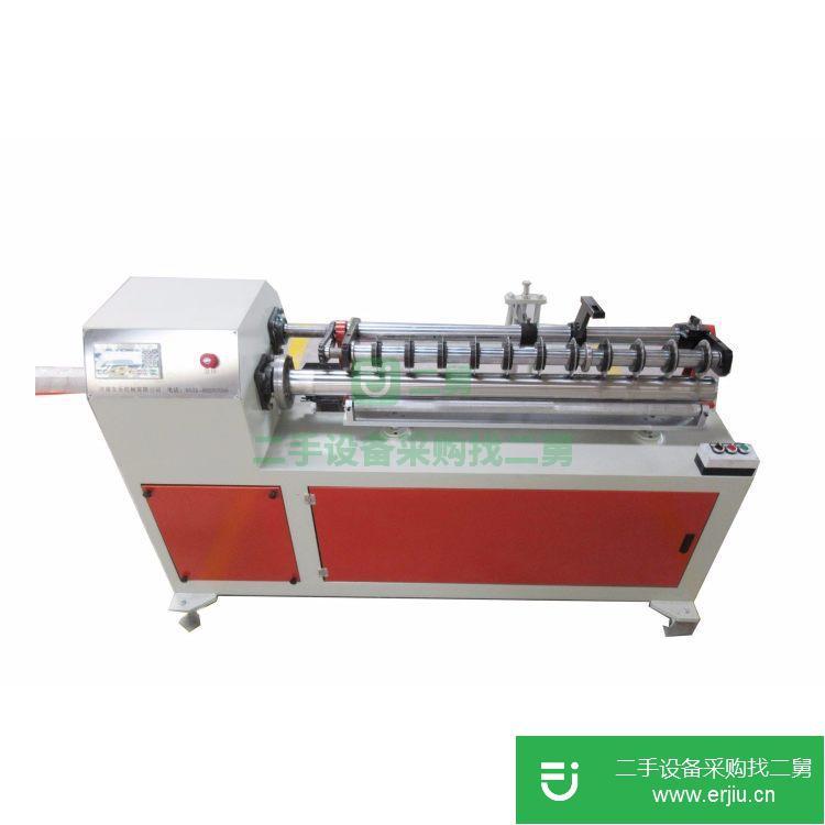 山東出售二手粗紙管切割機，8萬以下，九成新