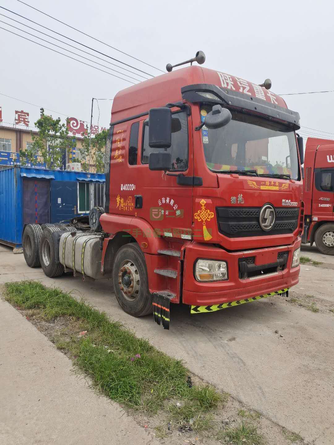 出售德龍新M3000牽引車，國五排放，雙驅輕體，430馬力，濰柴動力