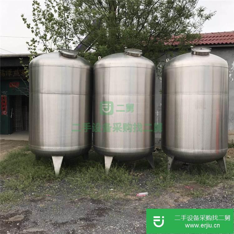 山東出售二手不銹鋼儲罐