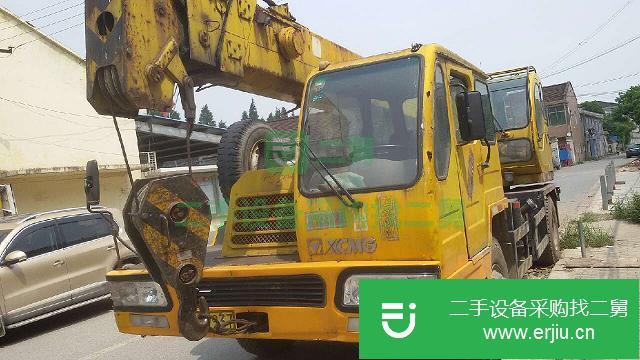 上海出售二手12噸徐工QY-12三節臂吊車