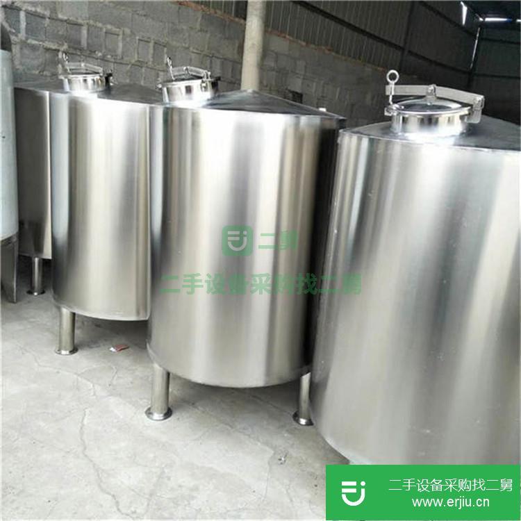 山東省濟寧市出售二手不銹鋼拉缸儲罐