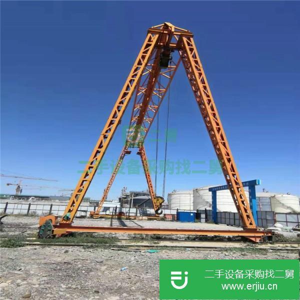 山東出售二手5噸跨度8米龍門吊