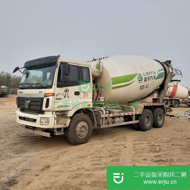 山東出售二手濕料式工程攪拌車