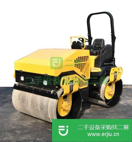 山東出售二手雙鋼輪振動壓路機