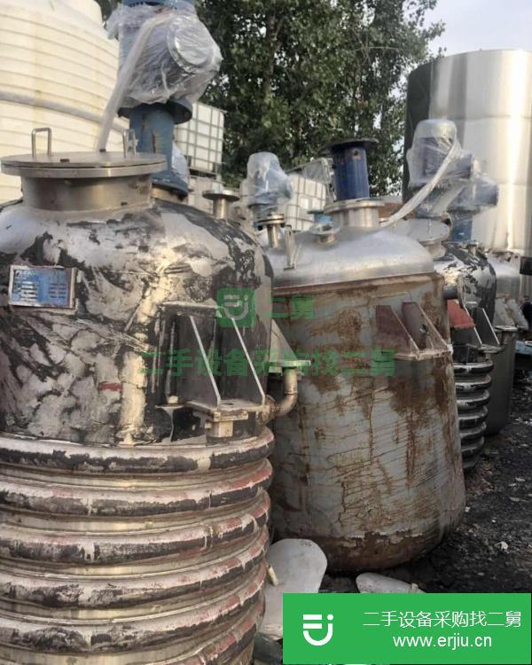 山東出售二手電加熱反應釜