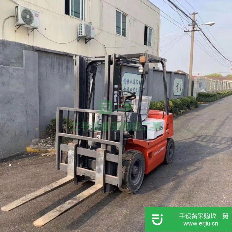 上海出售二手合力FD30T抱夾叉車