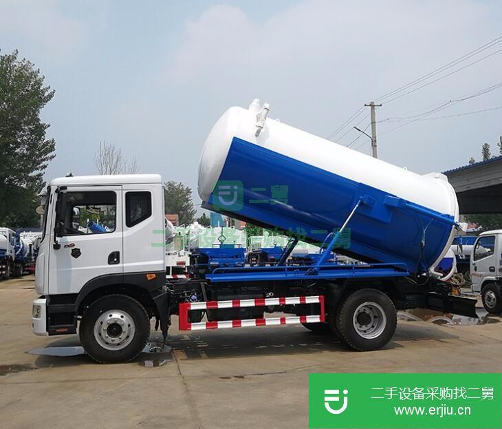 山東出售10方信達二手高壓清洗吸污車