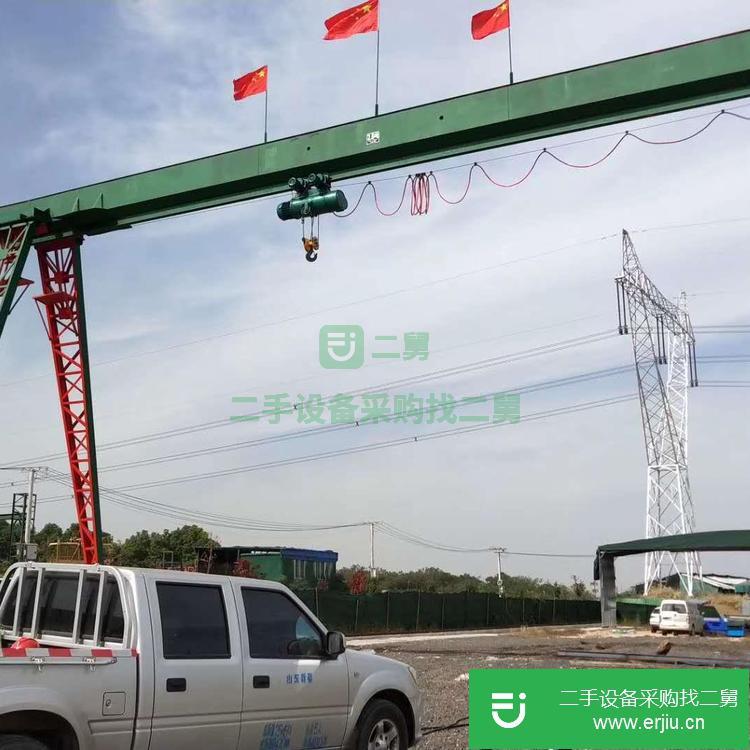 山東出售二手門式工程起重機