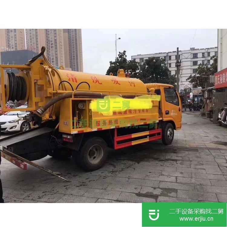 山東菏澤出售二手高壓清洗吸污車