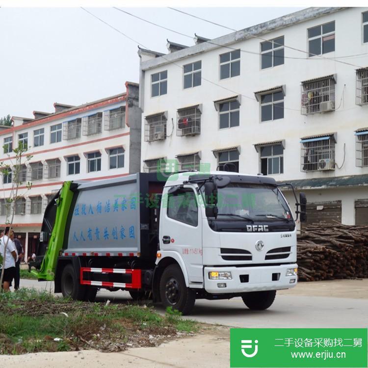 湖北出售二手8方壓縮垃圾車九成新