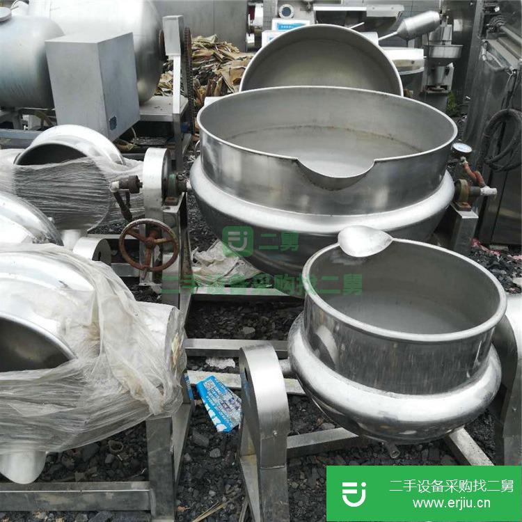 山東出售二手食品級夾層鍋八成新