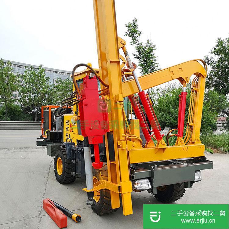 山西出售二手護欄打樁機