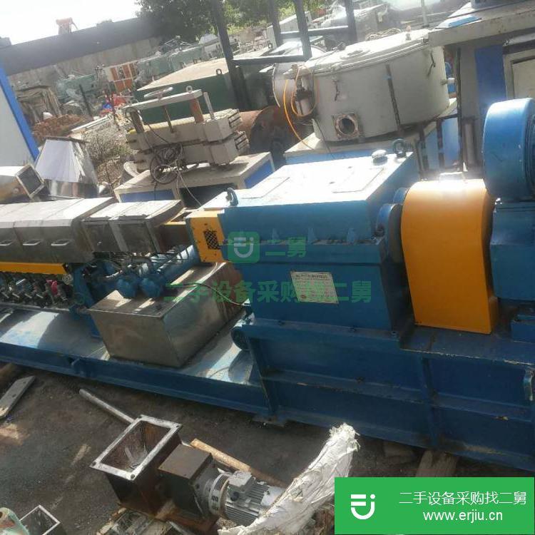 河北出售二手平行雙螺桿造粒機(jī)