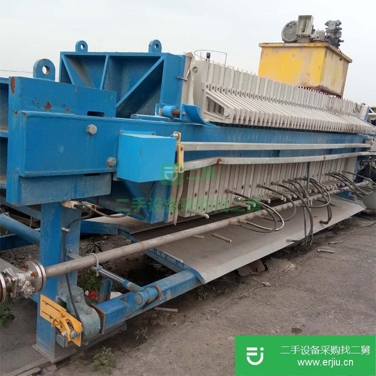 山東出售二手自動(dòng)污水處理壓濾機(jī)