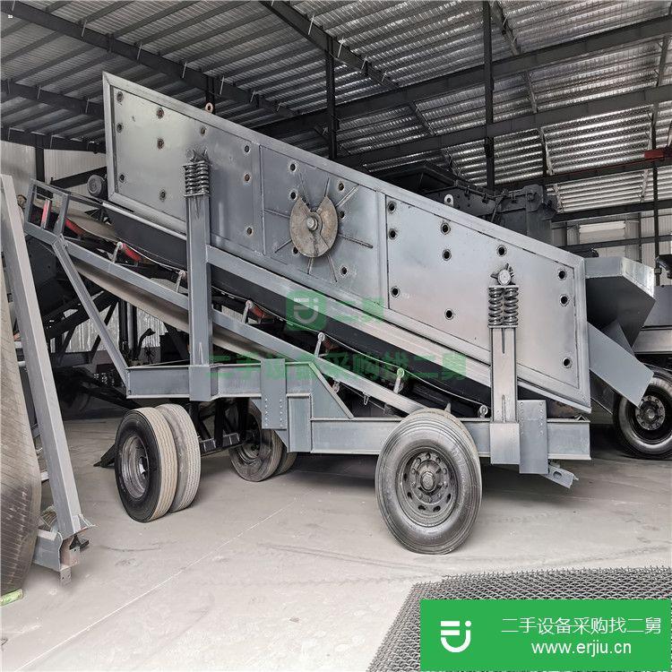 河北出售二手錘式移動制砂機