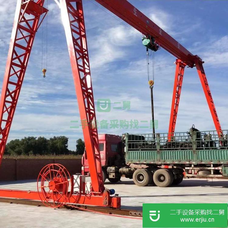 山東出售二手門式工程起重機
