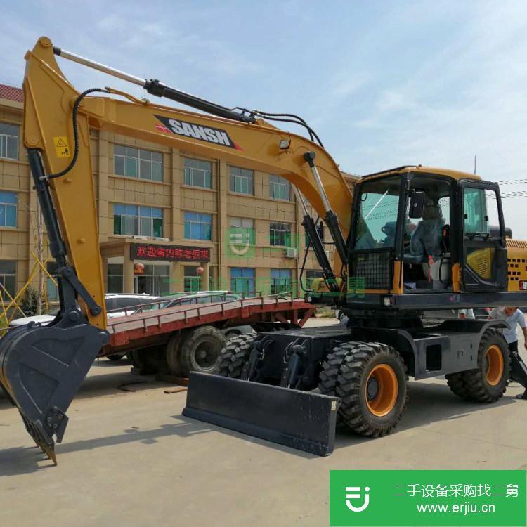 山東出售二手16噸輪式挖掘機(jī)